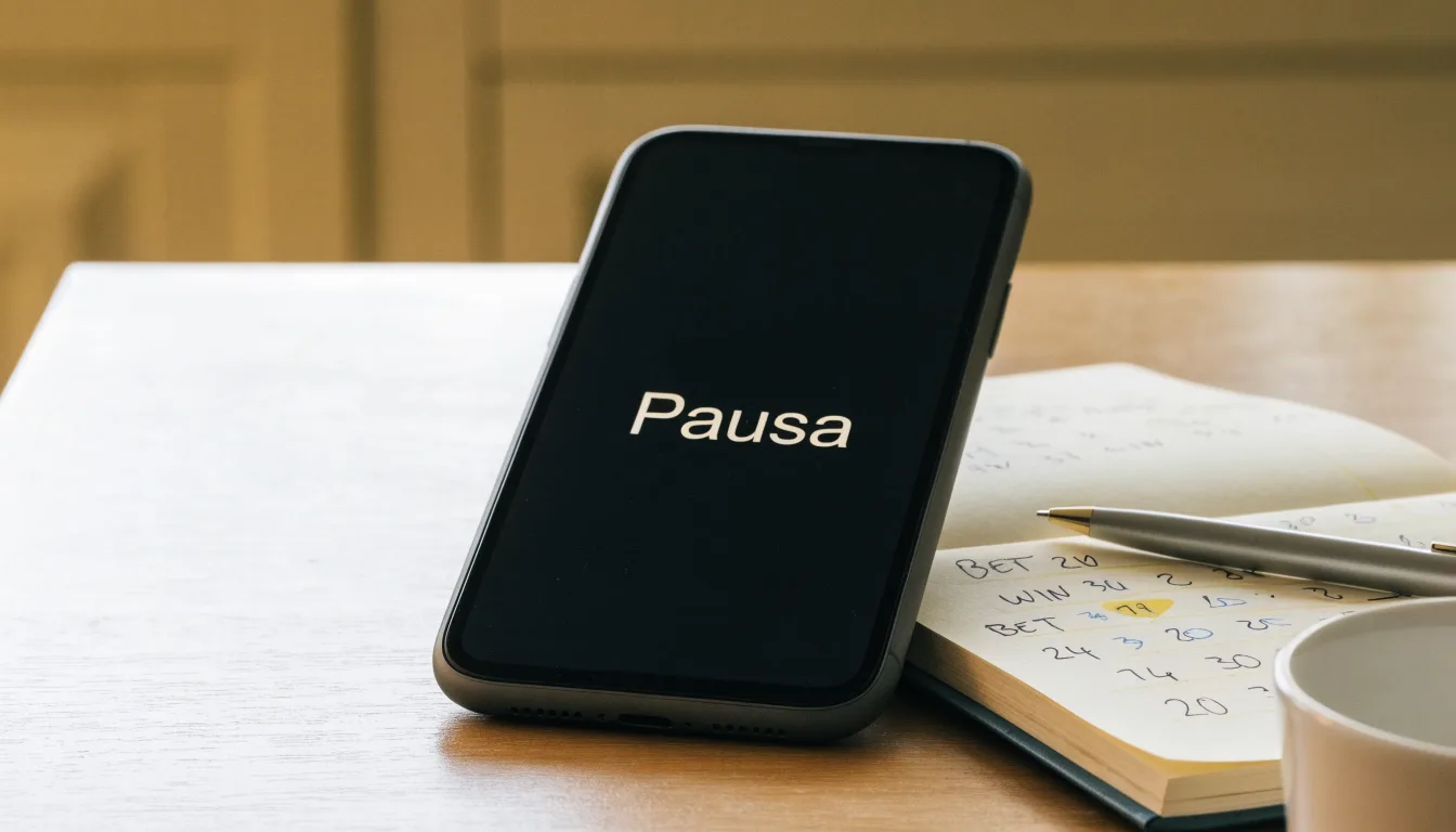 Un documento di identità appoggiato accanto a uno smartphone con un timer sullo schermo, su un tavolo da cucina